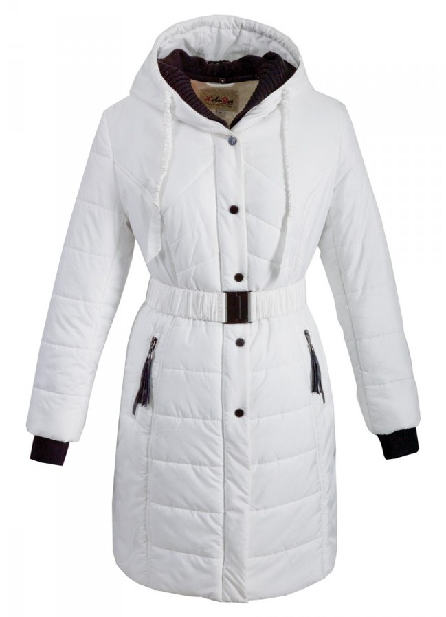 Верхняя одежда купить спб. Бонприкс белая зимняя женская куртка. 550014 Пальто пуховое женское Lawine. Пальто на синтепоне Ellen Kloss. Белое стеганое пальто с капюшоном.