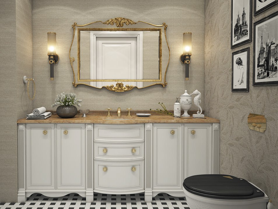 Классическая мебель для ванны. Тумба под раковину Caprigo Фреско 150. Caprigo консоль Victorian. Каприго Метрополь. Мебель для ванной комнаты в классическом стиле.